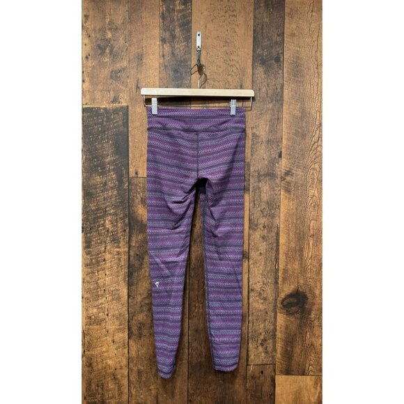 Ivivva By Lululemon Purple Pink Leggings Size 12 EUC - Picture 2 of 3